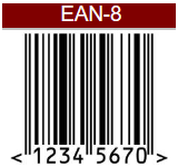 Codes à barres EAN 8
